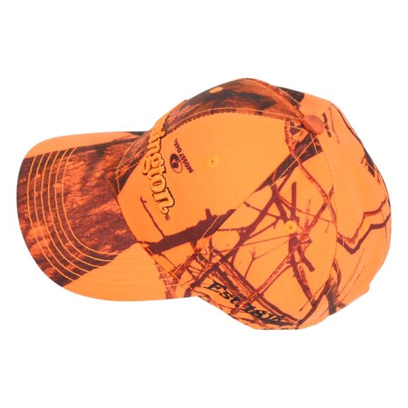 Remington Orange Mossy Oak Camo Embroidered Cap Hat - Picture 3 of 7